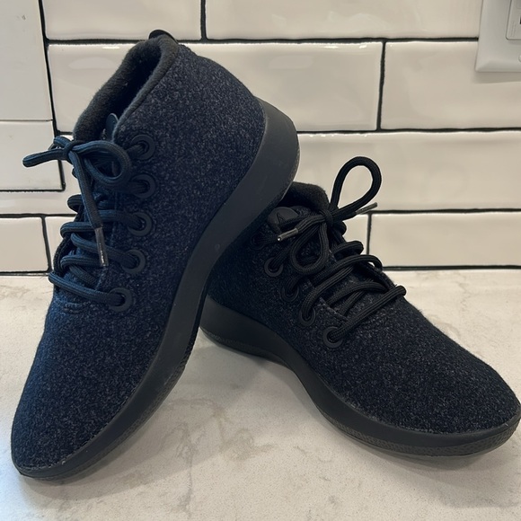 ALLBIRDS Women’s Wool Runners - Up Mizzles - Natural Black 9 Sneakers Shoes - Picture 12 of 16